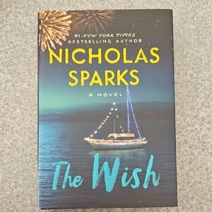 2 For 20$. Nicholas Sparks 'The Wish' Hardcover Book